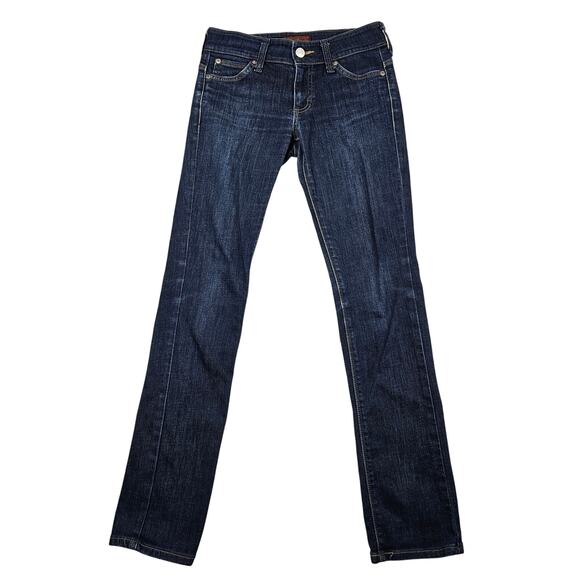 Vienus Jeans Size 27 Something Edwin Womens Straight Leg Western Scroll Pocket - Picture 1 of 14